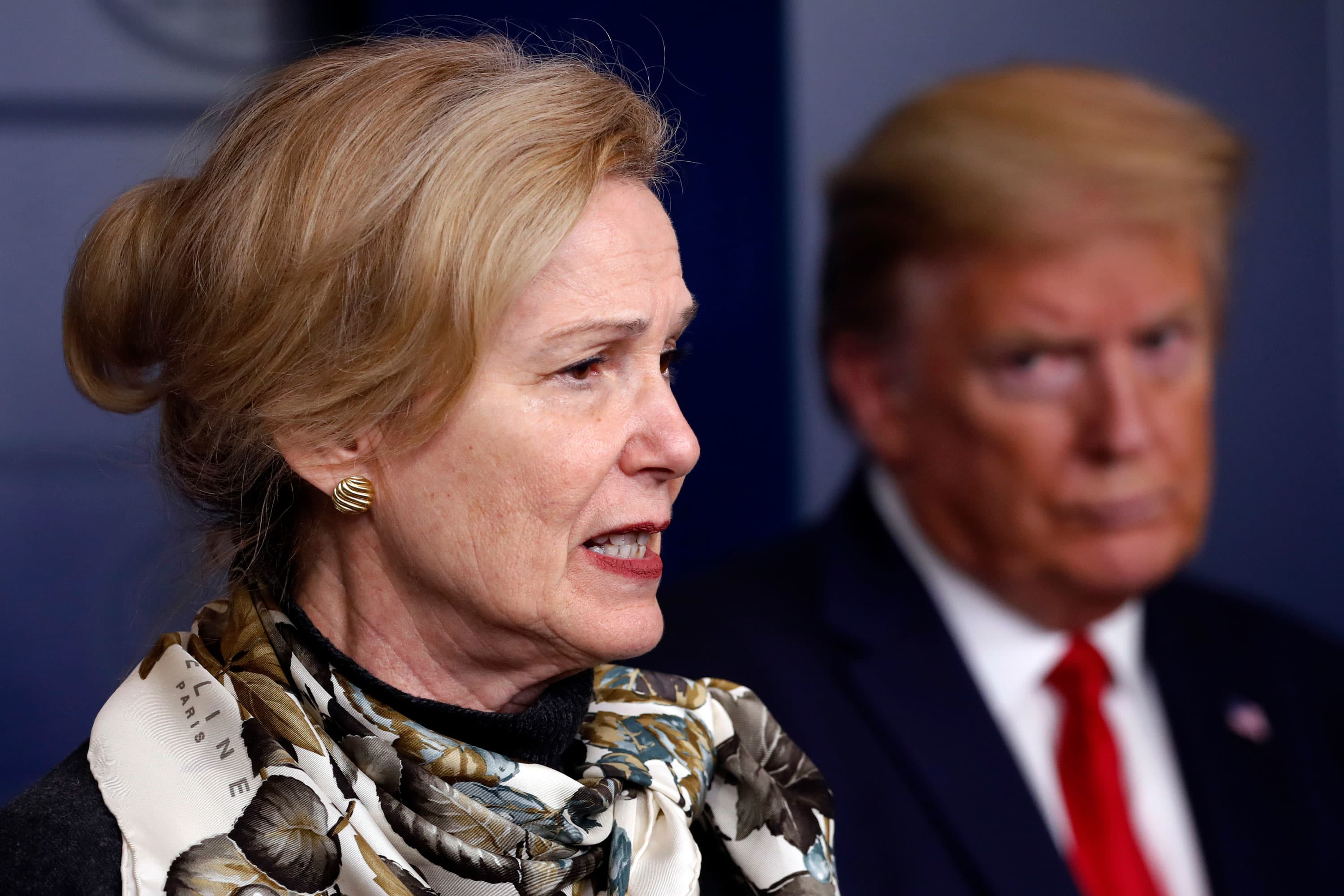 Birx says someone was giving Trump ‘parallel data’ about Covid pandemic